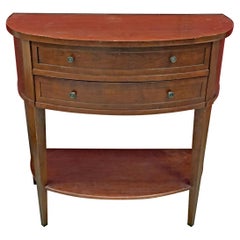 Louis Philippe Style Cherrywood Drawer Console by Grange