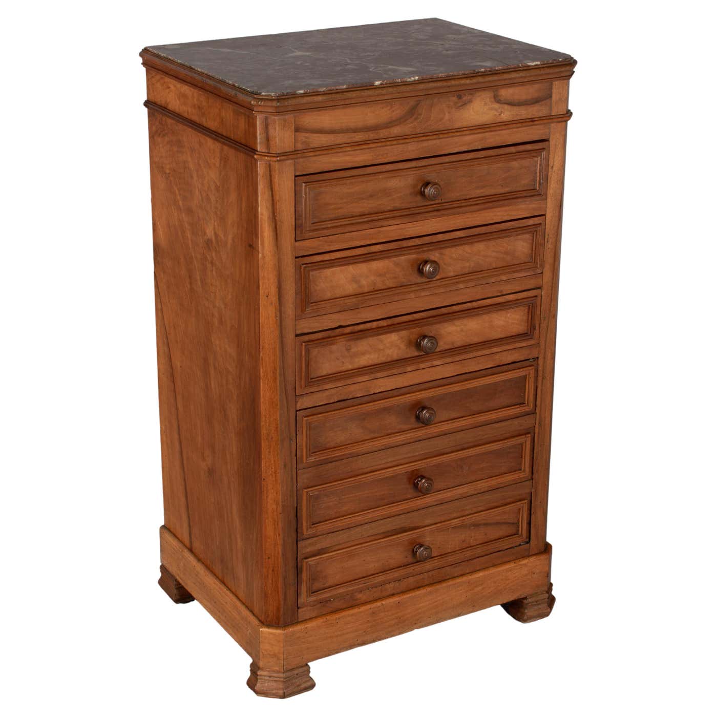 Louis Philippe Style Commode with Hidden Bauche Safe at 1stDibs