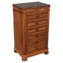 Louis Philippe Style Commode with Hidden Bauche Safe