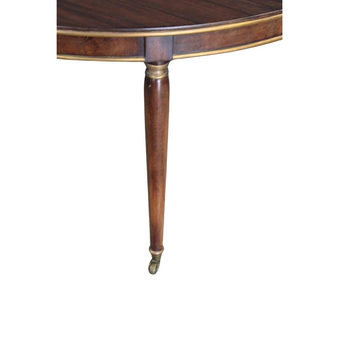 Louis Philippe Style Dessin Fournir Mahogany Dining Table For Sale 1