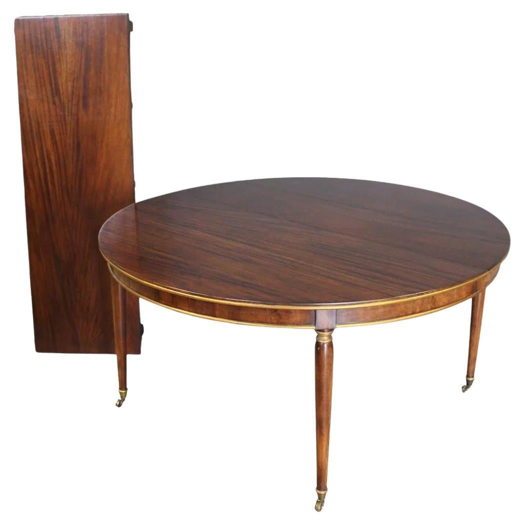 Louis Philippe Style Dessin Fournir Mahogany Dining Table For Sale