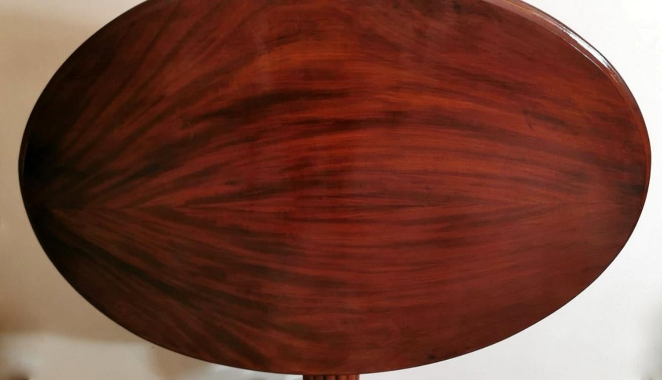 Holz-Segeltisch von Louis Philippe, hergestellt in Frankreich (Mittleres 19. Jahrhundert) im Angebot