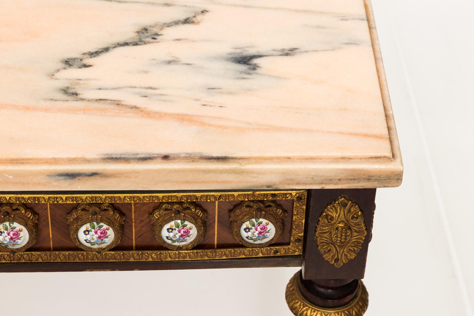 Louis Philippe Style Marble-Top Table For Sale 15