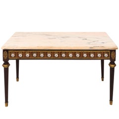 Louis Philippe Style Marble-Top Table