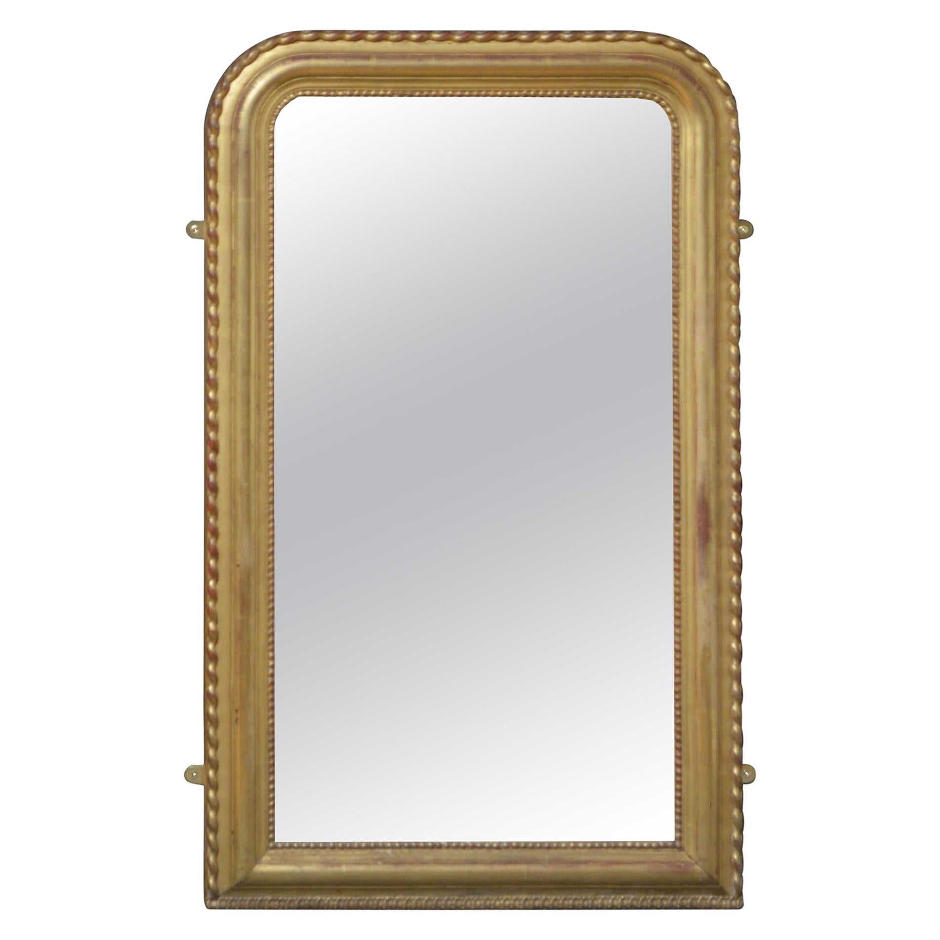 Louis Philippe Style Pier Mirror For Sale