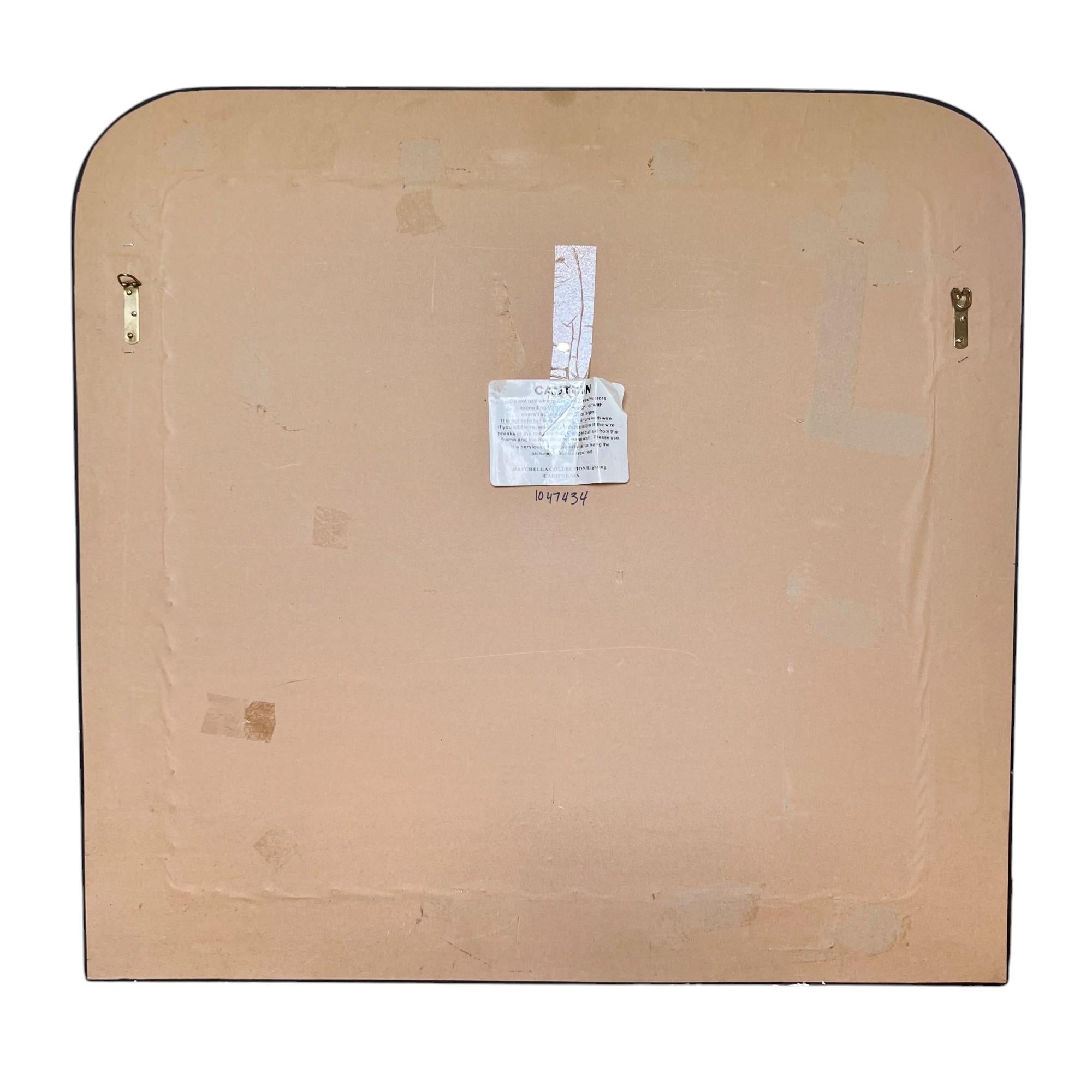 Louis Philippe Style Tiled Gold Mirror 5