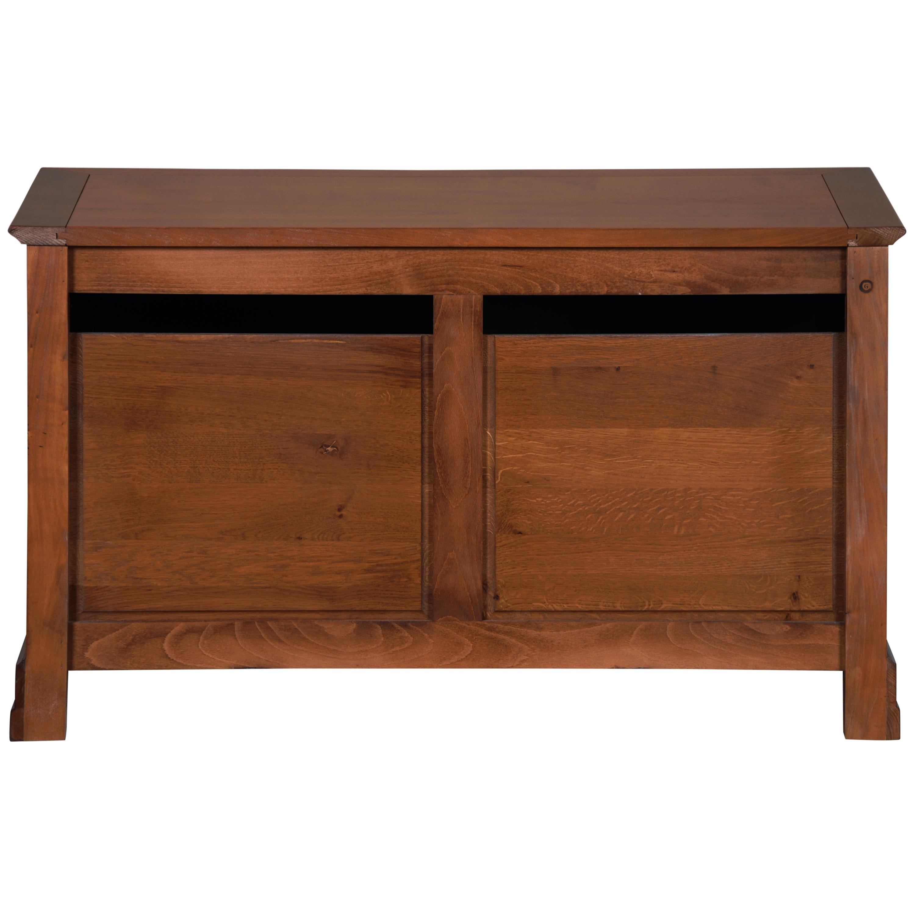 Louis Philippe Style Tv Cabinet in Cherry, 100% Made in France In New Condition For Sale In Landivy, FR