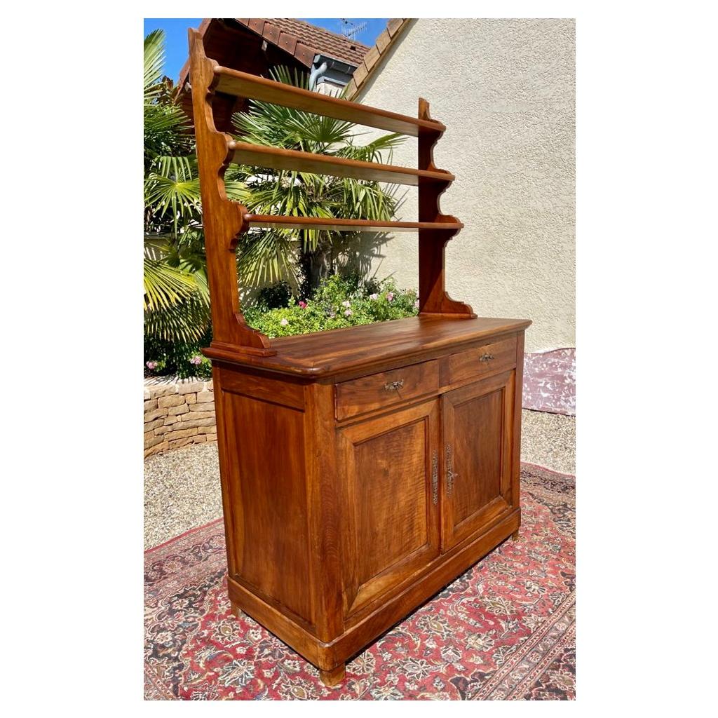 Louis Philippe Style, Walnut Dresser, 19th Century For Sale 5