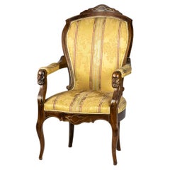 Louis Philippe Voltaire Armchair, 19th Century