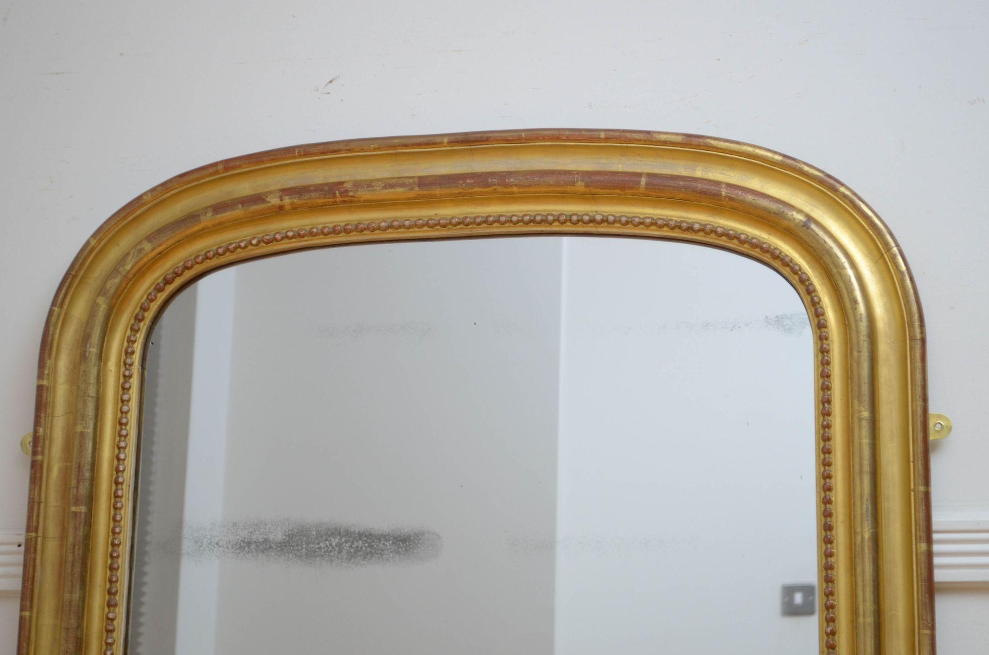 Louis Philippe Wall Mirror For Sale 1