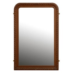 Espejo de pared Louis Philippe Espejo Oak Oak