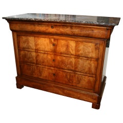 Louis Philippe Walnut Commode