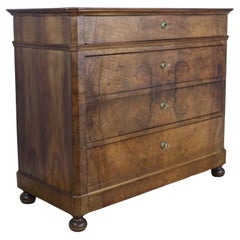 Louis Philippe Walnut Commode