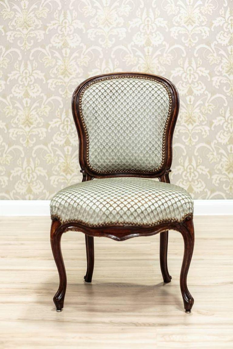 Louis Philippe Walnut Upholstered Suite, circa 1890 2