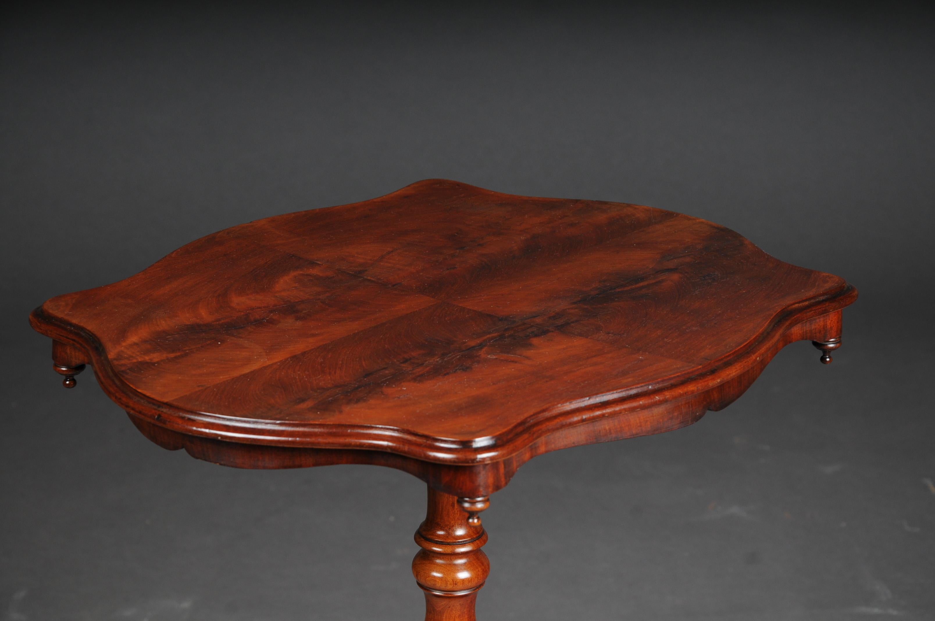 French Louis Phillip Side Table Mahogany, Around 1860 For Sale