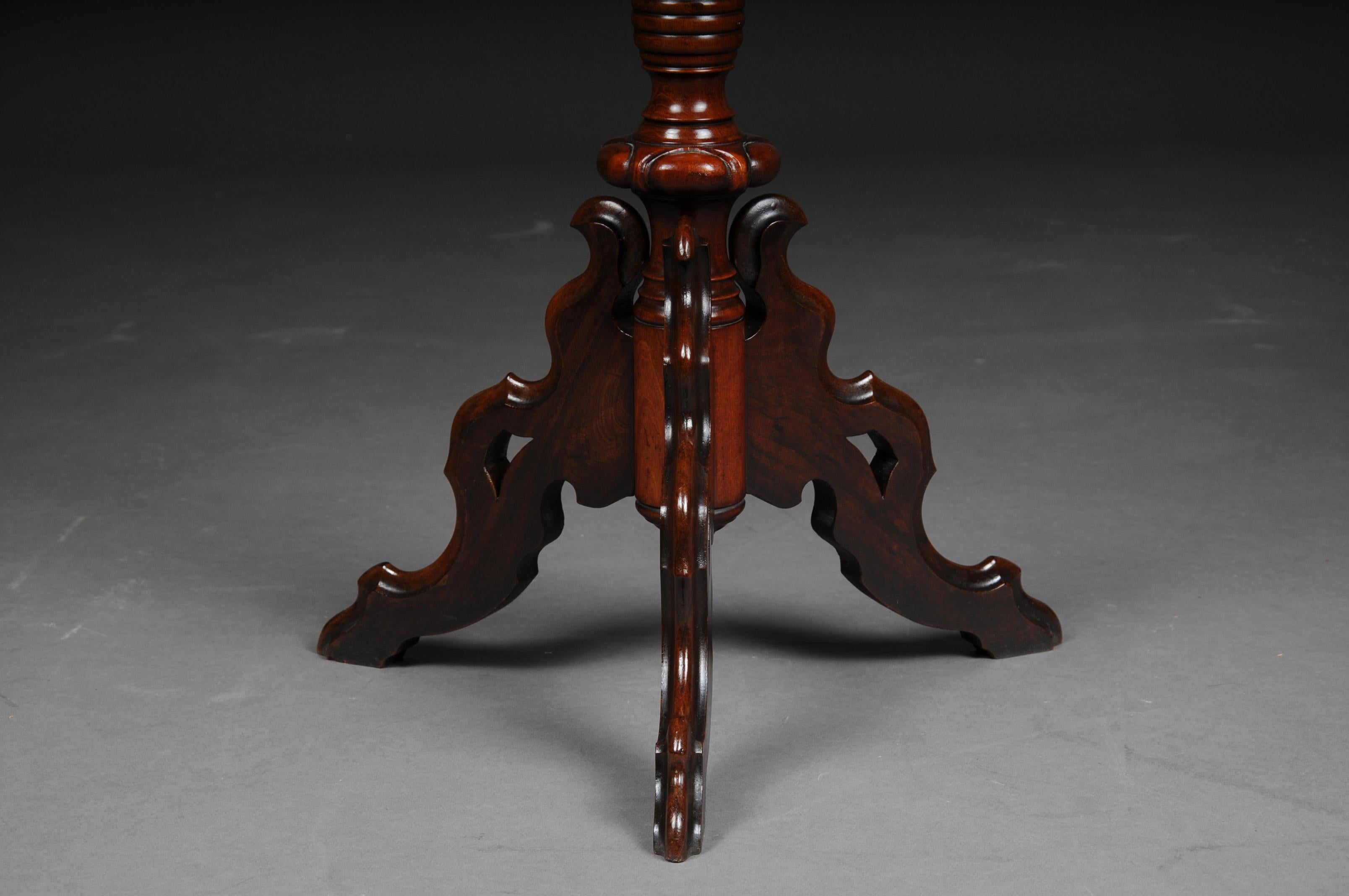 Louis Phillip Side Table Mahogany, Around 1860 In Good Condition For Sale In Berlin, DE