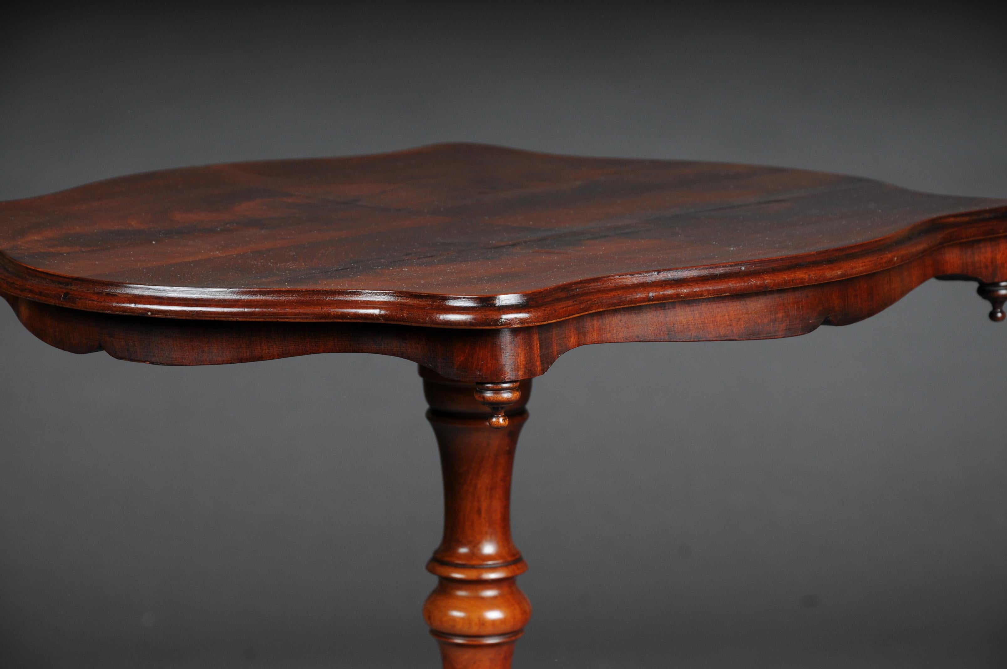 19th Century Louis Phillip Side Table Mahogany, Around 1860 For Sale