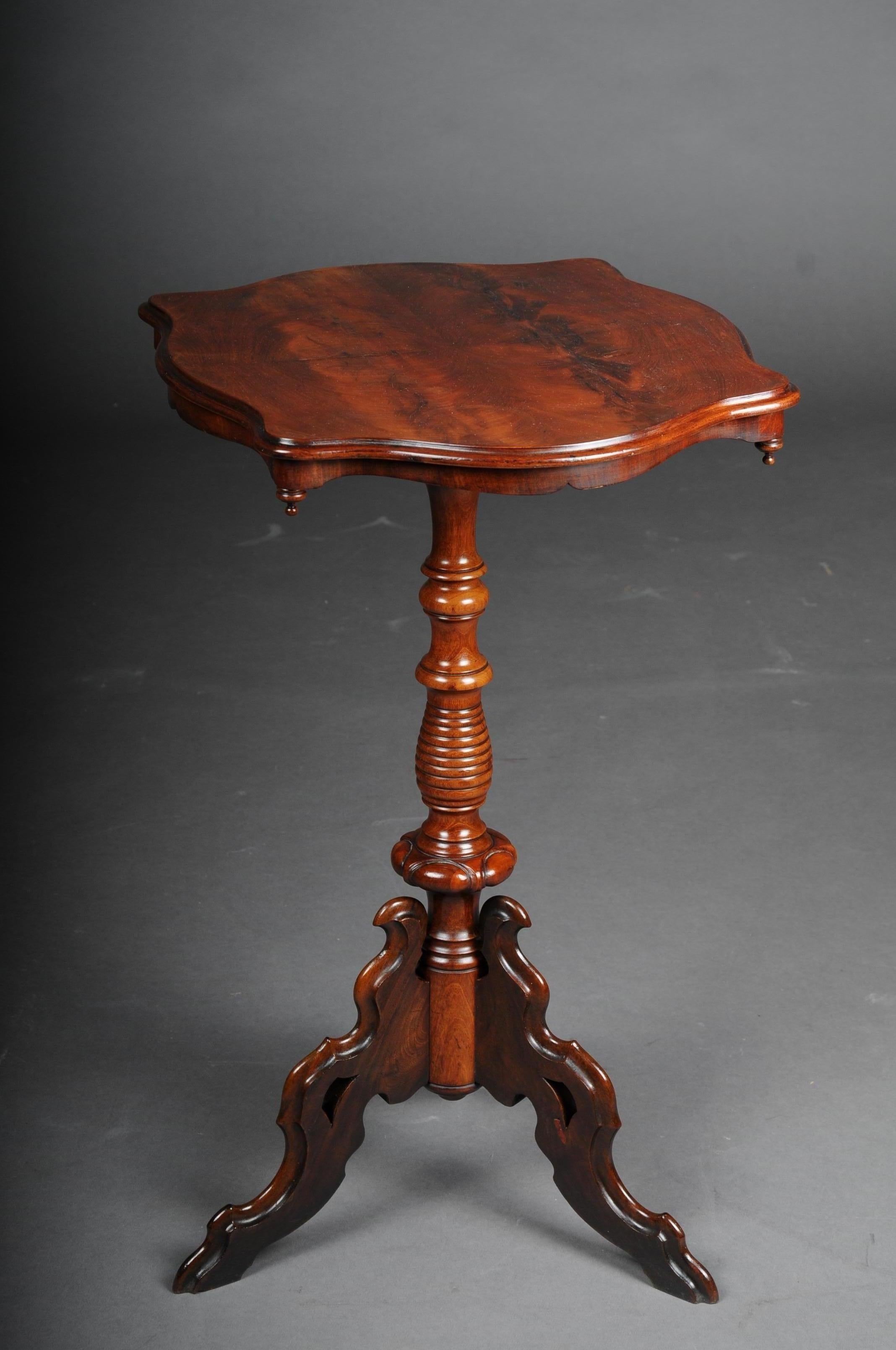 Wood Louis Phillip Side Table Mahogany, Around 1860 For Sale