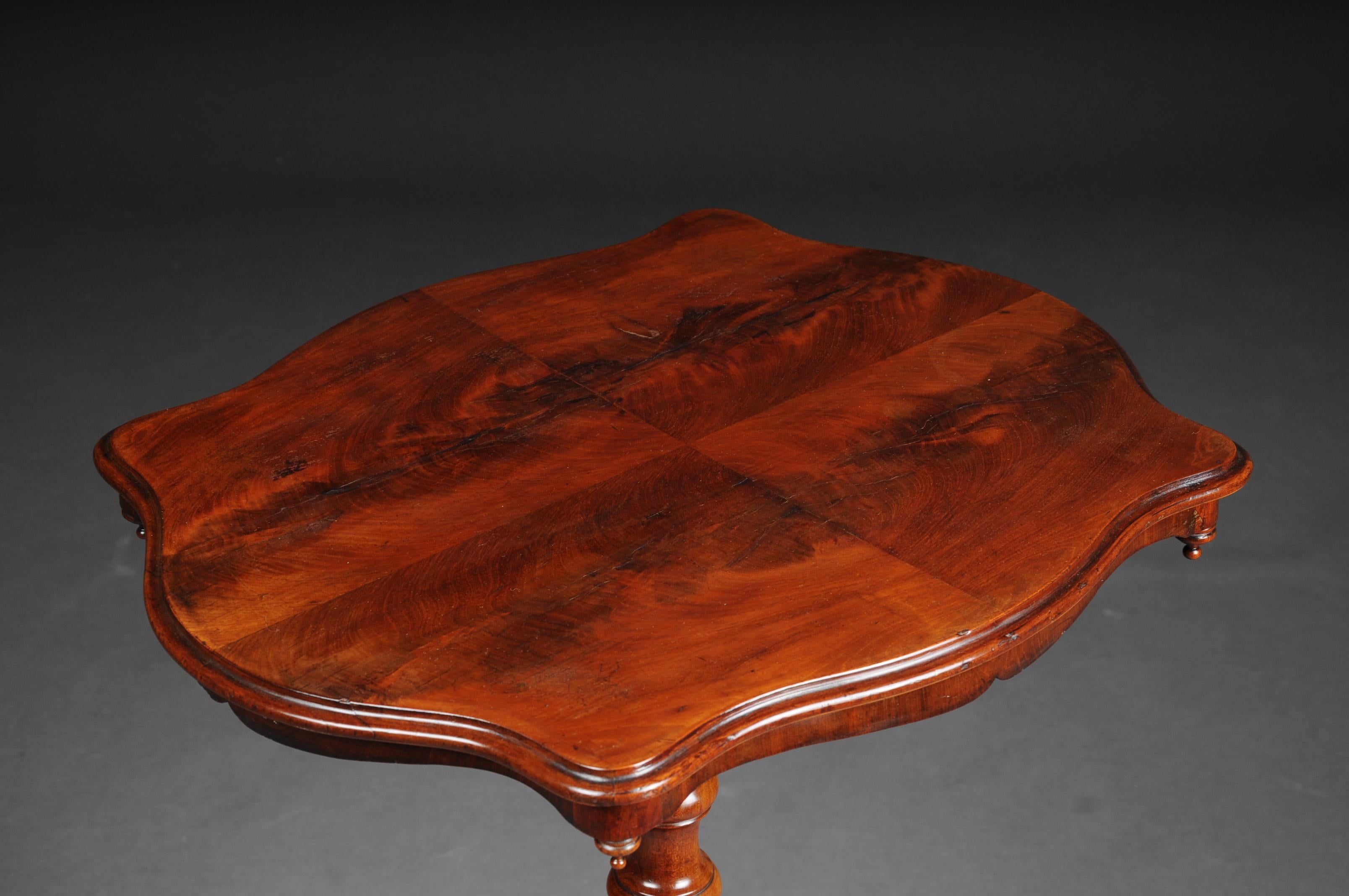 Louis Phillip Side Table Mahogany, Around 1860 For Sale 2