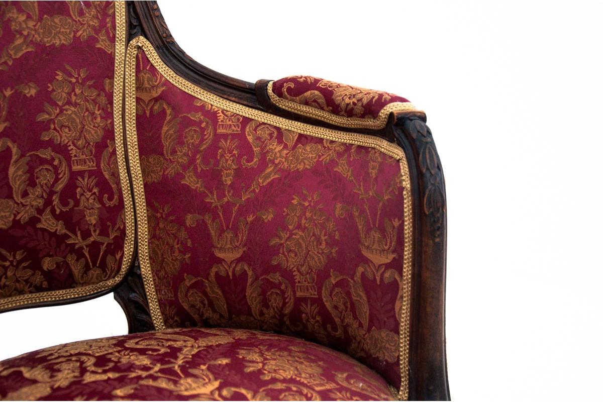 Louis Philippe Louis Phillipe Bergère Armchair, France, circa 1900