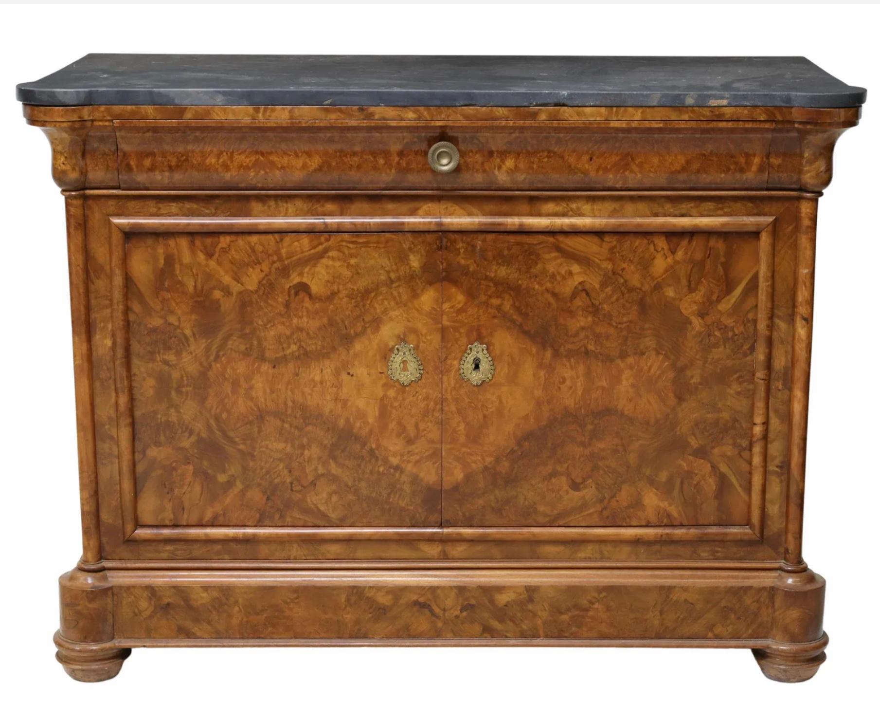 Hand-Crafted Louis Phillipe Chest Buffet Commode