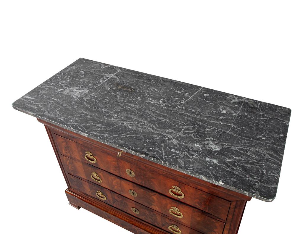 Louis Philippe Louis Phillipe Marble Top Commode For Sale