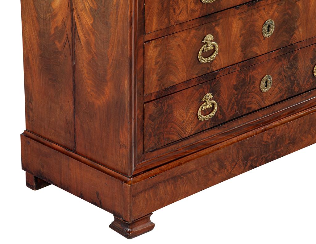 Louis Phillipe Marble Top Commode For Sale 1