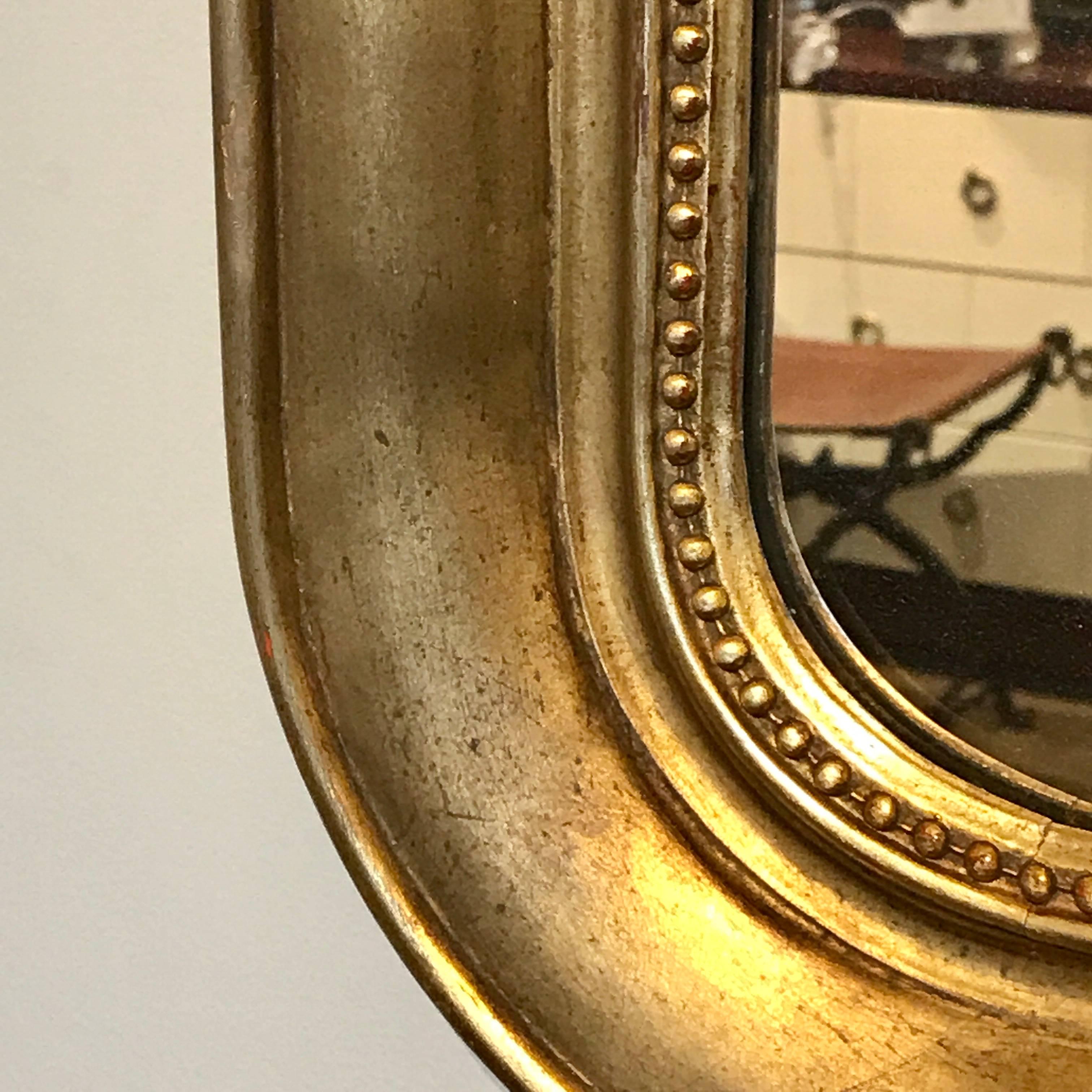 Louis Philippe Louis Phillipe Style Giltwood Squircle Mirror For Sale