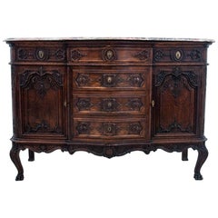 Louis Phillipe Walnut Chest of Drawers, France, circa 1880