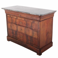 French 19th Century Mahogany Louis Phillippe Commode or Chest