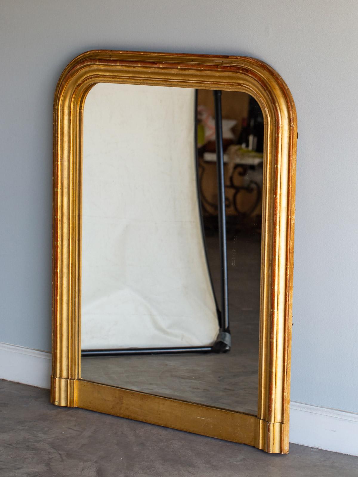 Louis Philppe Antique French Gold Mirror, circa 1885 5
