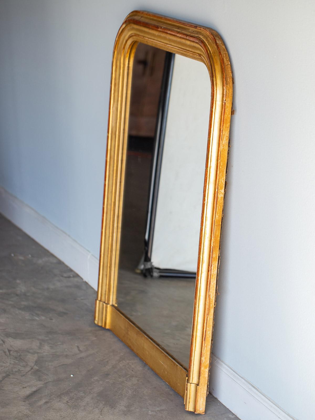 Louis Philppe Antique French Gold Mirror, circa 1885 7