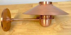 Louis Poulsen A-19 'Nyhavn' Copper Sconce by Alfred Homann & Ole V. Kjær 1976