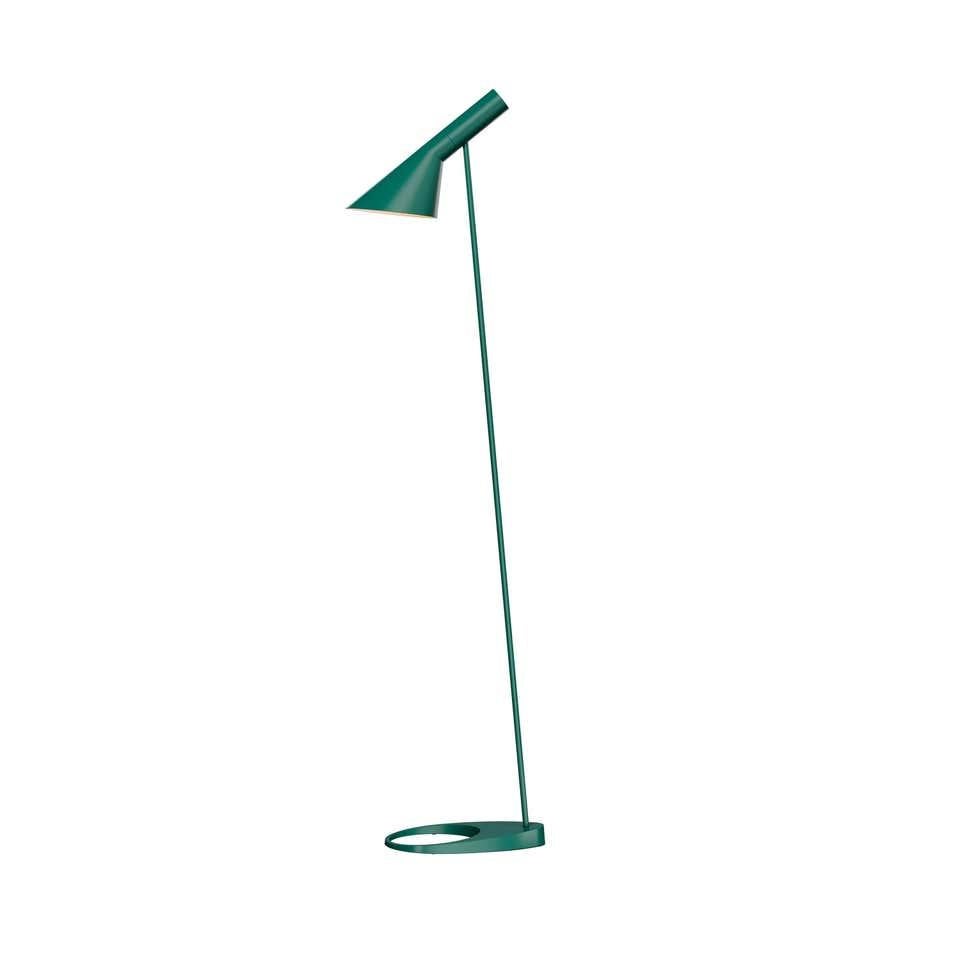 Metal Louis Poulsen, AJ Color Floor Lamp by Arne Jacobsen For Sale
