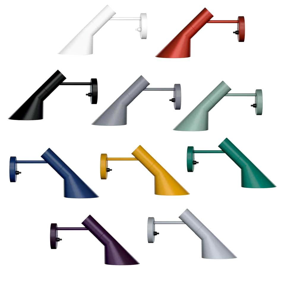 Louis Poulsen, AJ Color Wall Lamp by Arne Jacobsen