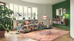 Louis Poulsen, AJ Steel Floor Lamp by Arne Jacobsen