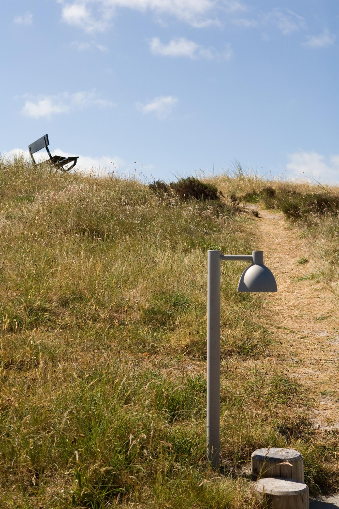 Louis Poulsen Black Metal 'Toldbod' Outdoor Bollard For Sale 1