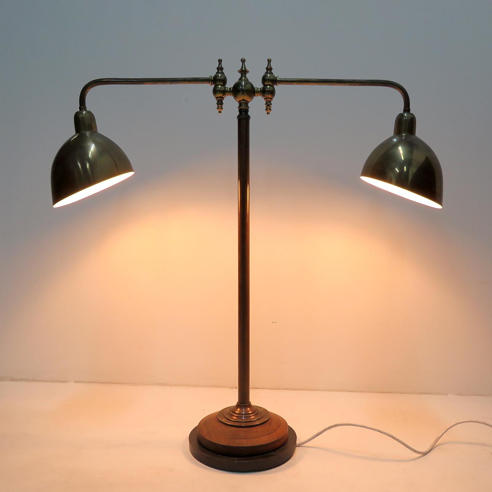 Louis Poulsen Double Shade Desk Lamp, 1940 1