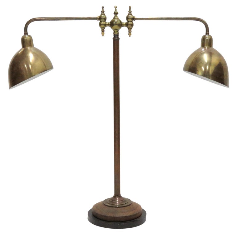 Louis Poulsen Double Shade Desk Lamp, 1940 For Sale