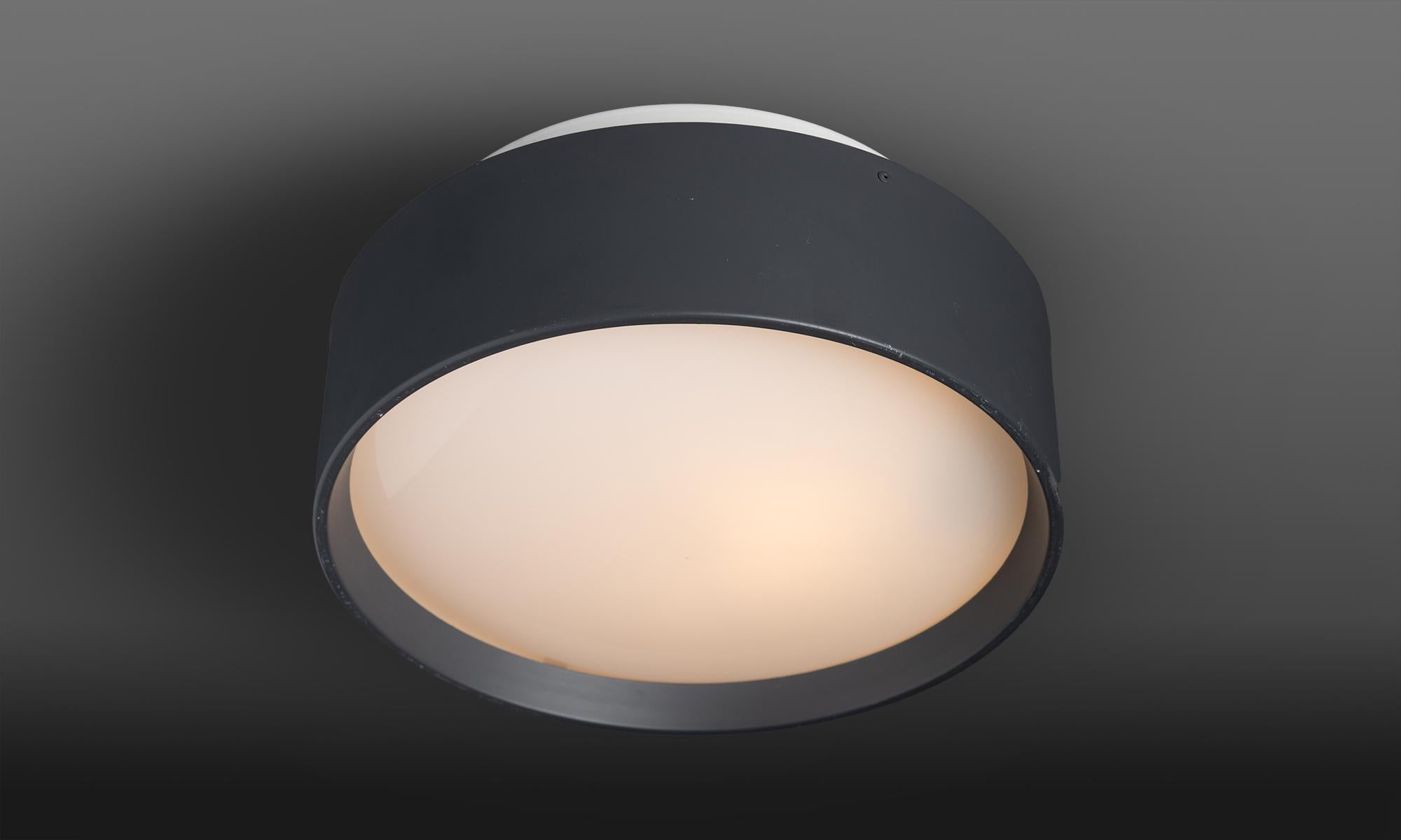 Mid-Century Modern Louis Poulsen Flush Mount Light, Sweden 1960