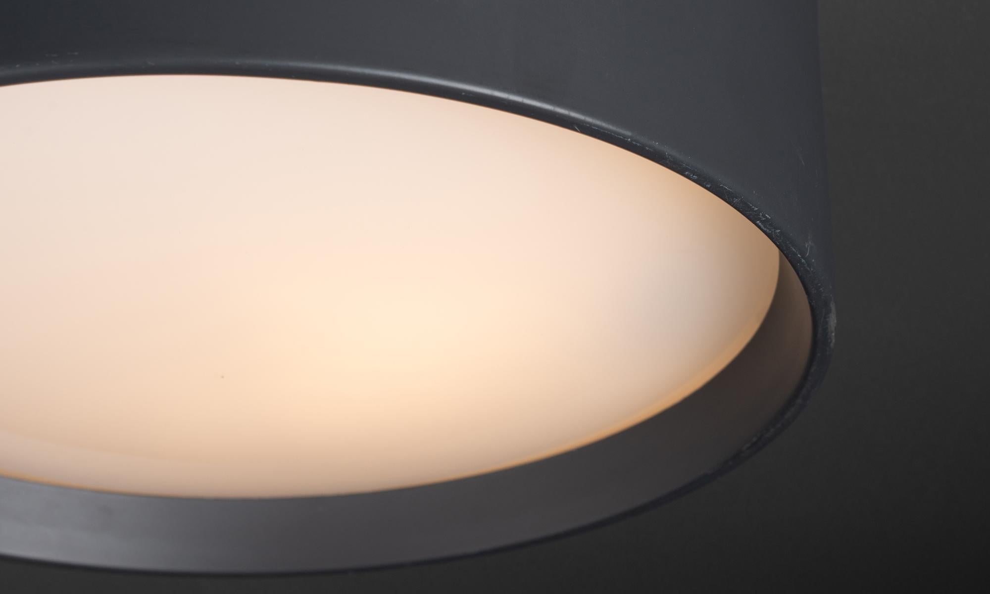 Louis Poulsen Flush Mount Light, Sweden 1960 In Distressed Condition In Culver City, CA