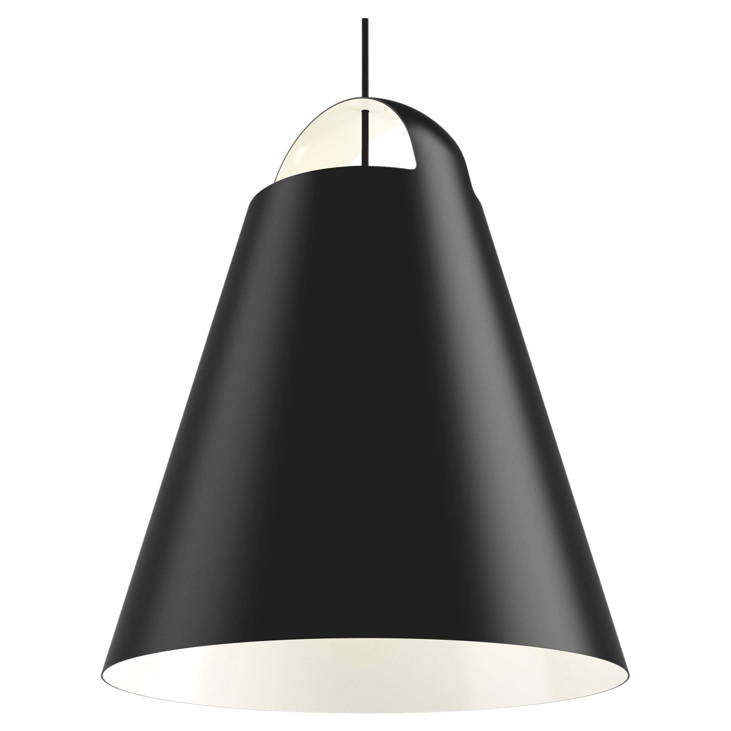 Louis Poulsen Large above Pendant Lamp in Black by Mads Odgård
