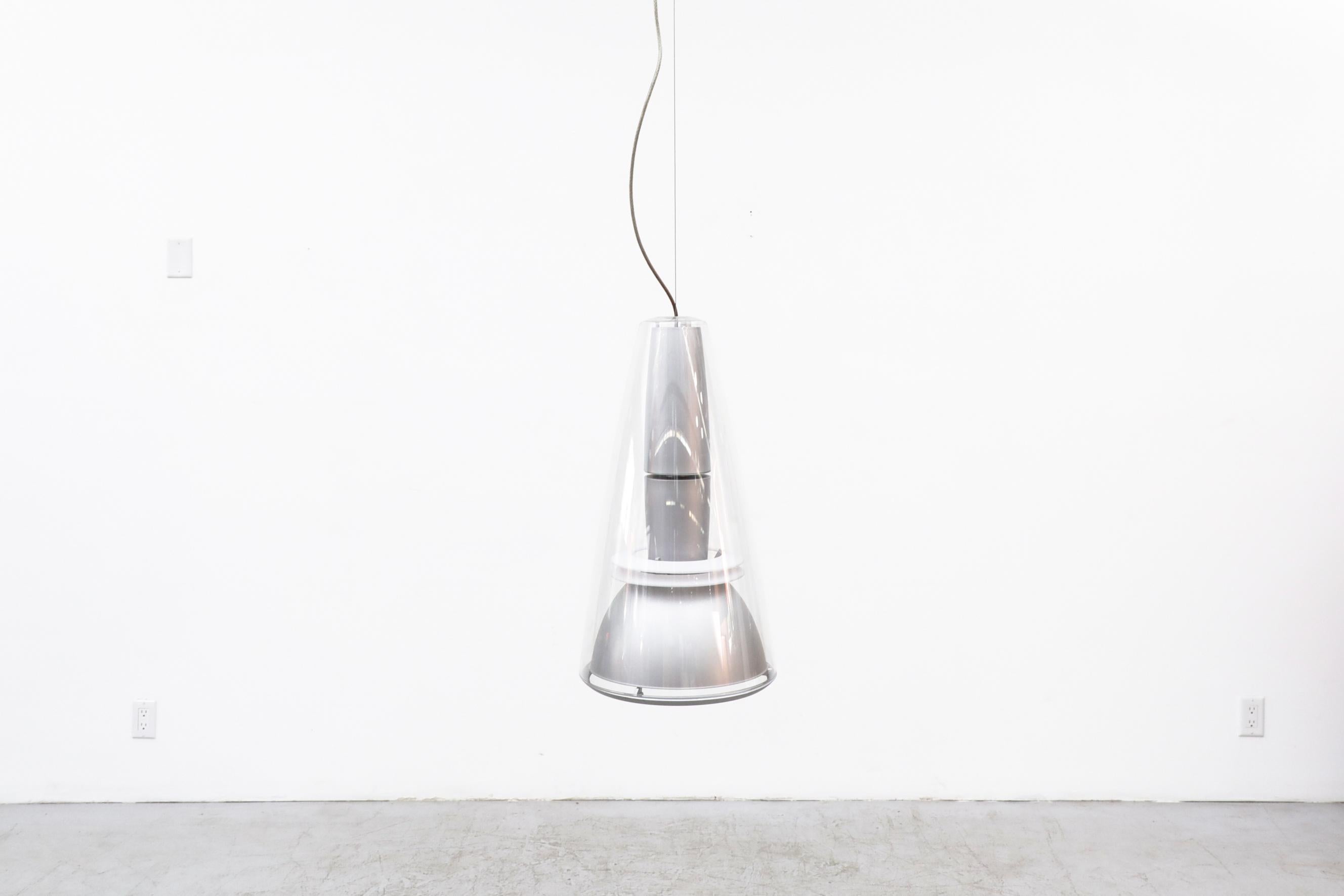Louis Poulsen Lp Charisma King Cone Pendant with Plexi Shell and Silver ...