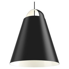 Louis Poulsen Medium above Pendant Lamp in Black by Mads Odgård