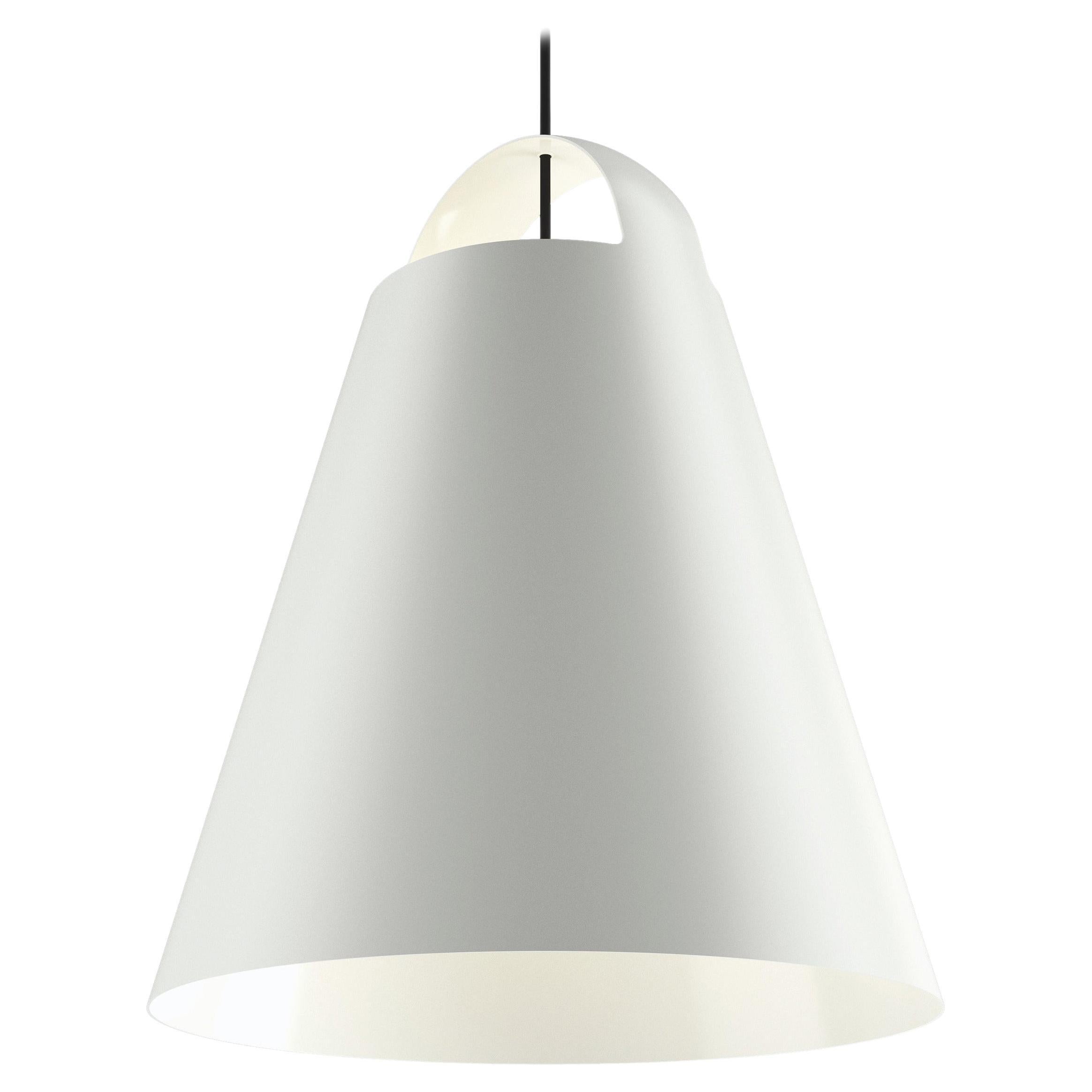 Lampe suspendue Louis Poulsen Above 250 en blanc par Mads Odgård en vente