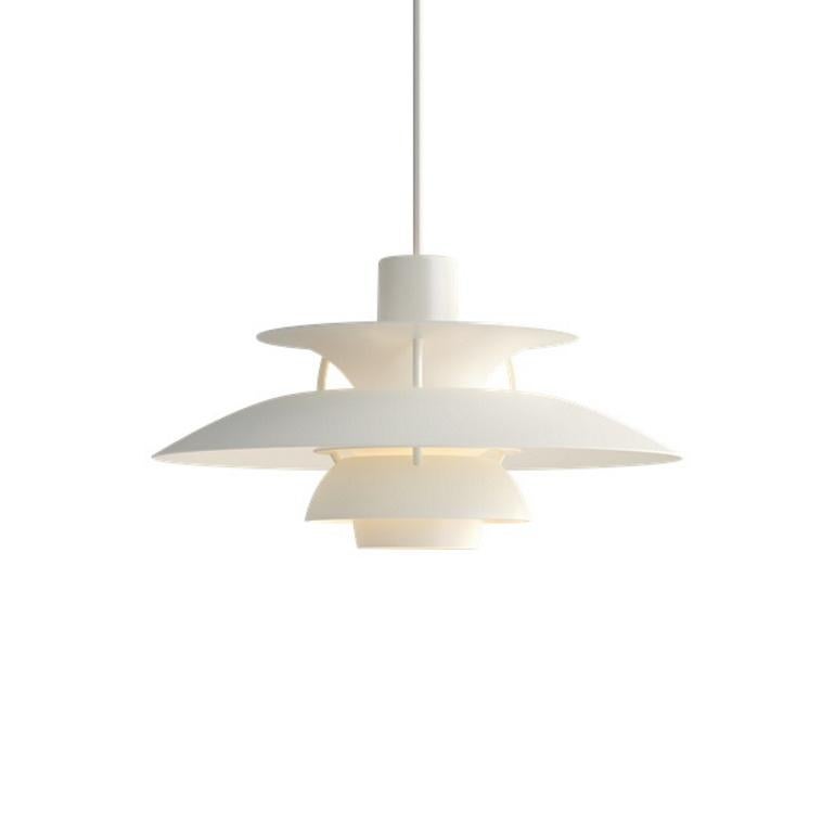 Louis Poulsen, Medium Metal Pendant Light by Poul Henningsen For Sale 7