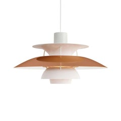Louis Poulsen, Medium Metal Pendant Light by Poul Henningsen