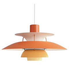 Louis Poulsen, Medium Metal Pendant Light by Poul Henningsen