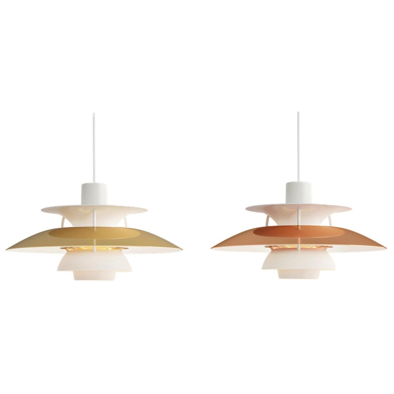 Louis Poulsen, Medium Metal Pendant Light by Poul Henningsen