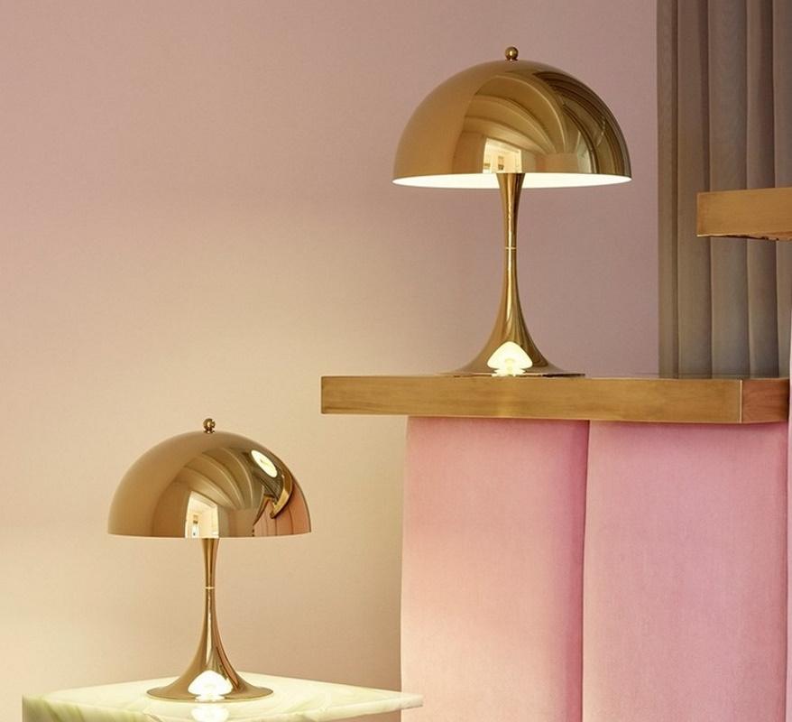 Danish Louis Poulsen, Mini Table Color Lamp by Verner Panton For Sale